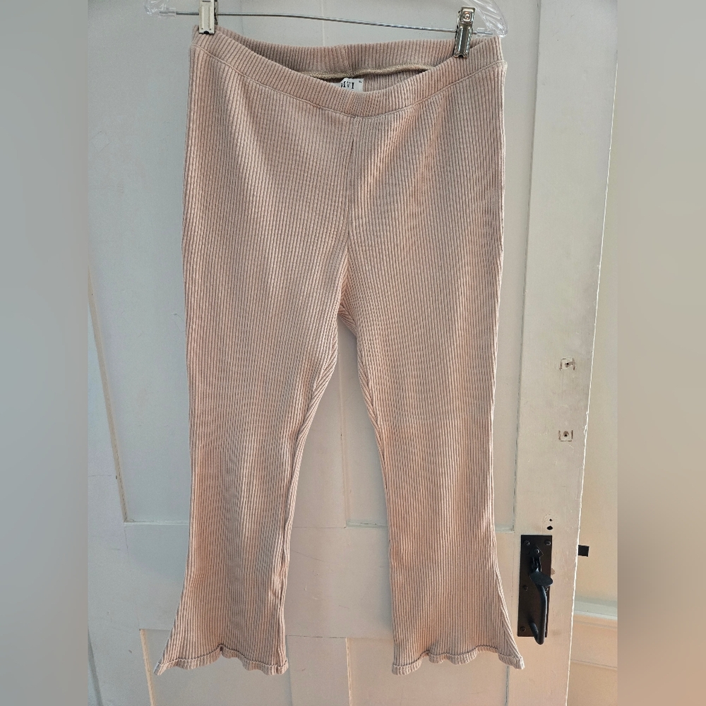 Ribbed Flare Yoga Lounge Pants XL